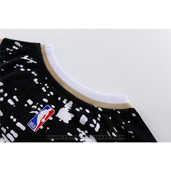 Maglia Luci Della Citta Cleveland Cavaliers Kyrie Irving #2 Nero